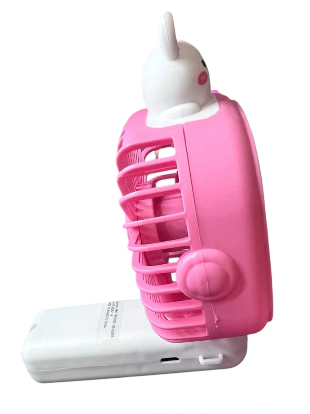 Pink Bunny Mini USB Handheld Fan - Picture 4 of 7